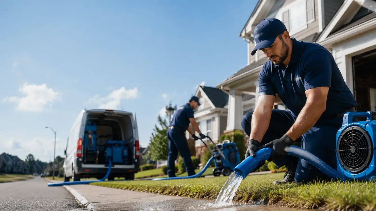 Flood Damage Restoration in Nevada, TX